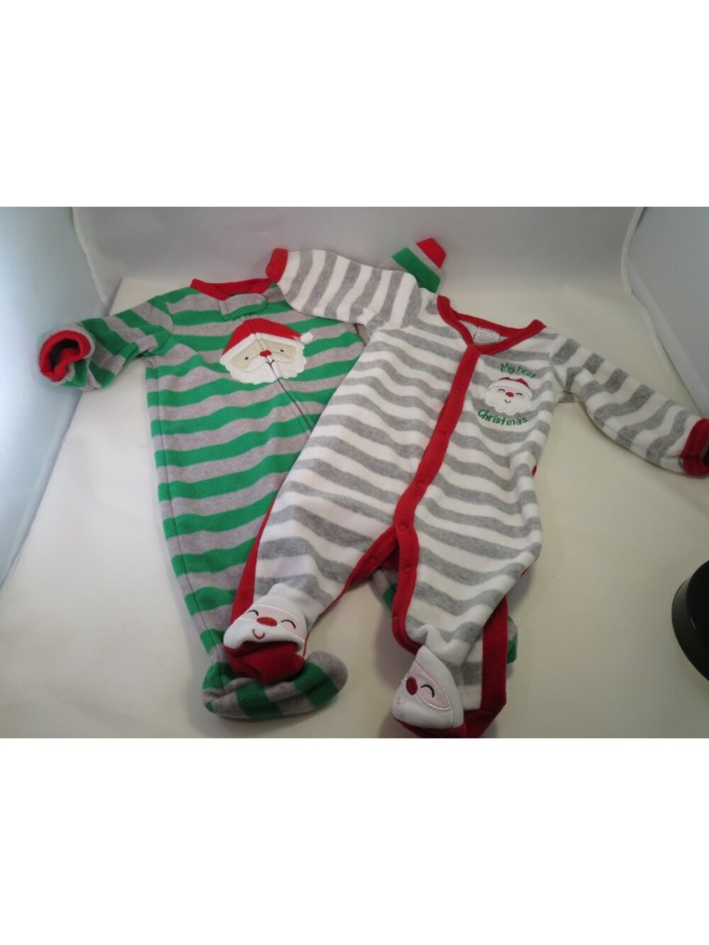 Carter's 0-3M Child Sleep & Play & Koala Kids 0-3 months Christmas Santa U13